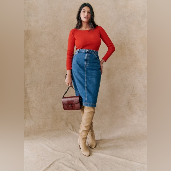 NWOT Sézane Lena Bodysuit - Size Medium - Picture 2 of 8